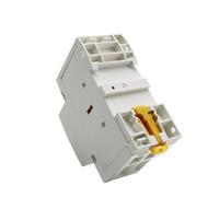 Contactor modular de CA 2P 16A 20A 25A 1NO 1NC 2NO 2NC AC 220V 230V 50/60Hz Montaje en riel DIN doméstico (2P 20A 2NC)