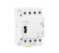 Contactor Modular De CA Doméstico De Riel DIN, GYHC, 4P, 40A, 63A, 2NC, 2NO O 4NO, 220V/230V, 50/60HZ, Operación Manual(4P 63A 2NO2NC 220V)
