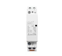 Contactor modular de CA doméstico en carril DIN 2NO | 2P 25A CC 12V 24V Bobina 220V/230V 50/60HZ(DC 24V)