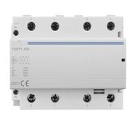 Contactor modular de CA doméstico TOCT1-100 4P 100A 4NO 230V 50/60HZ for riel DIN(2NO 2NC)