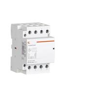 Contactor modular de CA for el hogar 380v trifásico 4P 63A 4NO bobina tipo carril Din EKMF-6340-230