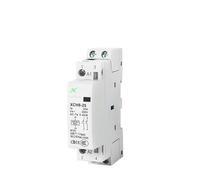 Contactor Modular de CA for el hogar, carril Din 2P, 16A/20A/25A, 220V/230V, 50/60HZ, 1NO, 1NC, 2NO, 2NC, 1 Uds.(20A 2NC)