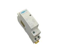 Contactor Modular de CA for el hogar, carril Din, 2P, 25A, 24V, 50/60HZ, 2NO o 1NO, 1NC(2NO)