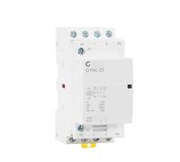 Contactor Modular de CA for el hogar, carril Din, 4P, 25A, 220V/230V, 50/60HZ, 4NO, 2NO2NC, 3NO1NC o 4NC