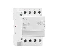 Contactor Modular de CA for el hogar, carril Din, 4P, 40A, 63A, 4NO o 2NC2NO, 220V/230V, 50/60HZ, 4NC, 3NO1NC(4P 63A 3NO1NC 220V)
