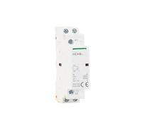 Contactor- modular de CA for el hogar, carril HCH8-25A 2P 40A 63A 220V con interruptor control manual(25A,2N02NC)