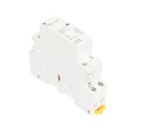 Contactor Modular de CA for el hogar, montado en carril Din, 2P, 16A, 20A, 25A, 1NO, 1NC, 2NO, 2NC, CA 220V, 230V, 50/60Hz(2P 25A 2NO)