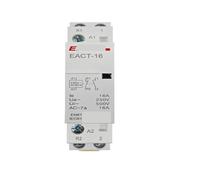 Contactor Modular de CA for el hogar, montado en carril Din, 2P, 16A, 20A, 25A, 1NO, 1NC, 2NO, 2NC, CA 220V, 230V, 50/60Hz(2P 20A 1NO 1NC)
