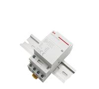 Contactor modular de CA for uso doméstico, controlador de interruptor, 4P, 16-25 A, CA, 220 V, 230 V, 50/60 Hz, 4 NO, 4 NC, 2 NO, 2 NC, for riel DIN