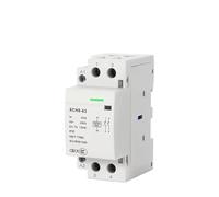 Contactor Modular De CA Para El Hogar, Carril Din 2P, 32A/40A/63A, 220V/230V, 50/60HZ, 1NO, 1NC, 2NO, 2NC, 1 Uds.(63A 1NO 1NC)