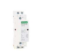 Contactor Modular de HCH8-25 2P 16A 20A 25A 2NO o 2NC 1NO1NC 24V 110V 220V Contactor doméstico automático Tipo de carril Din(2P 25A 1NO1NC AC110V)