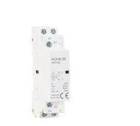 Contactor modular doméstico HCH8-25, 2P, 16A, 20A, 25A, 2NO, 2NC o 1NO, 1NC, 220 V, automático, tipo riel DIN, 1 unidad(2P 25A 2NO AC230V)
