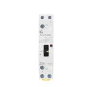 Contactor modular GYHC 2P 16A 20A 25A 2NO o 2NC 220V Control manual Contactor doméstico Tipo de carril Din(2P 16A 2NC 220V)