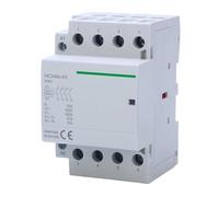 Contactor Modular HCH8s-63, 40 A, 100 A, 4 Polos, 63 A, 4 NA, 4 NC, 2 NA, 2 NC, 220 V, 110 V, 24 V, Contactor Automático For Uso Doméstico, Tipo Riel DIN, ICT, 50/60 Hz(4P 40A 4NO AC230V)