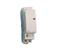 Contactor modular ICT-25A 40A 100A 4P 2P 2NA o 1NA 1NC 110V 220V Contactor automático doméstico tipo riel DIN 1 pieza(25A 2NO AC110V)