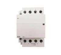 Contactor modular ICT-63A 40A 100A 4P 2P 110V 220V for uso doméstico, tipo riel DIN(63A 4NO AC220V)