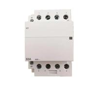 Contactor modular ICT-63A 4P 4NO o 2NO2NC 110V-220V, tipo riel DIN, 1 unidad(63A 2NO2NC AC220V)