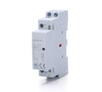 Contactor modular IEC 16A 2P 2NO AC230V 50Hz para montaje en riel DIN, IP20 con ventana indicadora de estado