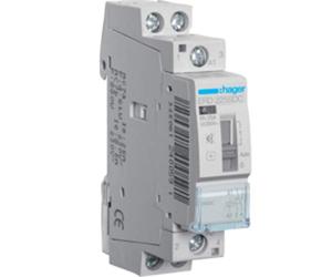 Contactor Silen. manu 25A 2NA 24VDC 1mod