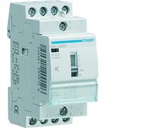 Contactor silencioso manual,25A,4NA,230V