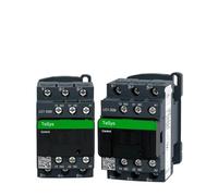 Contactor tripolar de 220 V CA, 3 polos, 50/60 Hz, LC1D25, LC1D32, LC1D38, voltaje de bobina: 24 V, 110 V, 220 V, 380 V, 1 unidad(LC1D12A,48V)