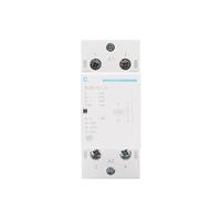 Contactores de CA domésticos con carril Din NCH8 220V/230V 500V~ 4P 20A 25A 2P 40A 45A Contactor de CA Modular(4P 20A 4NO)