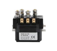 Contactores de Motores, Contactor magnético intermitente bifásico de CC, 200 A, 12/24 V, TK200-2Z, for cabrestante eléctrico automóvil(12V)