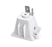Contactos de carga para Roborock F25, Series Floor Scrubber, conector de repuesto de aleación ABS, pieza para F25RT F25GT F25LT F25ALT F25Ultra (contacto dual)