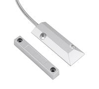 Contactos de detección magnética Puerta de Ventana magnética Sensor con Cable Interruptor de Detector para la Seguridad de la Puerta de la Ventana de Alarma de Garaje en el Hogar (4.2