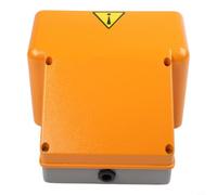 Contactos dobles resistentes del interruptor de pie del pedal 110V 15A NO/NC con Shell robusto de la aleación de aluminio para la máquina-herramienta industrial