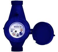 Contador Agua 32mm de chorro múltiple esfera nylon/Contador de Agua HOMOLOGADO C.E.E. Clase B/Rosca entrada y salida 1 1/2" macho/Caudal máximo 10 m3/h/Racores incluídos