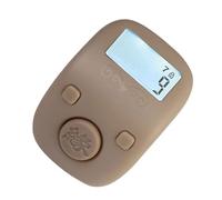 Contador con funcionamiento silencioso para seguimiento de oración y fitness, anillos Tasbih digitales Zikr recargables, puntuación deportiva