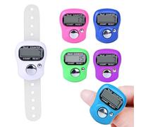 Contador,Contador Manual,Contador Digital,Contador Clicker, Medidor Digital,Contador Electrónico,Contadores de Dedos,Mini Contador de Mano,Contador de Filas,para inventario,Deportes, Golf,6pcs
