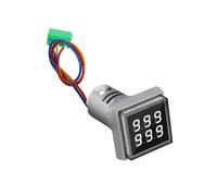 Contador cuadrado de respuesta rápida con pantalla digital de 6 dígitos 0-999999 AC220 V, medidor de conteo con agujero de ventilación, herramienta de conteo industrial