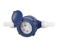 Contador de Agua de Contador Giratorio Libremente Ajustable de 360 °, Medidor de Agua Fría, Duradero para Uso en el Jardín Y el Hogar