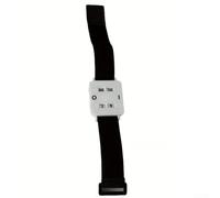 Contador de ajuste de muñeca para baloncesto de golf y fútbol, para todos los tenis de mesa, diseñado para una mínima interferencia durante la actividad física (blanco)