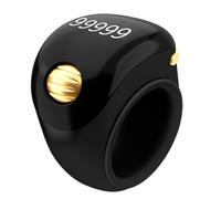 Contador De Anillos: Clicker De Precisión Con Pantalla De Dedo De 5 Dígitos, Banda Ajustable, Ajuste Cómodo, Dispositivo De Conteo Manual Rápido Para Oraciones, Meditación, Manualidades Deportivas | H