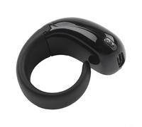 Contador de anillos inteligente, con pantalla y carga tipo C, contador electrónico de conteo, para contar, contador de dedos recargable, contador de anillos digital ajustable, (negro)