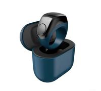 Contador de anillos inteligente Rosario digital impermeable con soportes reemplazables para oración de fitness y monitoreo de actividad diaria (azul)
