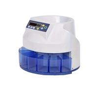 Contador de billetes, Clasificador y contador electrónico de monedas for USD, personalizado con pantalla valor cantidad Para negocios