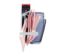 Contador De Billetes Contador De Dinero Máquina De Contar Dinero Mini Automático Portátil Profesional, Pantalla LED, ADD modo añadido+lote, Adaptador y Batería, 600 Billetes/Minuto