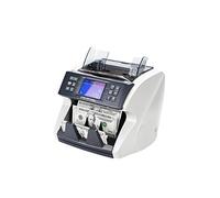 Contador de Billetes, Máquina de conteo de efectivo de contador de dinero de dinero con UV/MG/IR/DBL/HLF/CHN Detección falsificada Milti moneda contar billete de dinero falso dectecting HS-770(Other c