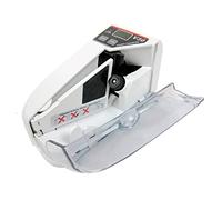 Contador de Billetes, V30 Mini Máquina de conteo de efectivo Contador de facturas portátiles con batería/enchufe Máquina de dinero de dinero práctica for efectivo y conteo de papel moneda de billete d