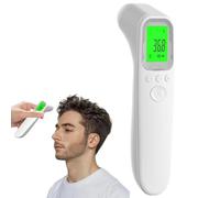 Contador de calor infrarrojo sin contacto: monitor digital de alta fiabilidad, lectura instantánea frontal, conmutación °C °F, herramienta sanitaria segura para el hogar, oficina, escuela