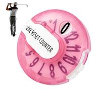 Contador de campo de golf, con clip portátil y reinicio: contador de batalla con indicador para hombres | Para golfista para contar, rastrear, entrenar, jugar, competir y