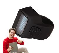 Contador de clic, contador de cuentos, contador de dedos electrónico, contador de clics portátil ligero, temporizador de funcionamiento, contador de dedos LCD multifuncional, contador de dedos digital