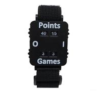 Contador de clicker de golf, pulsera multifuncional ajustable para puntuaciones, pequeño marcador de puntuaciones de mano para deportes/tenis/para tiro de golf, marcador de muñeca multideportivo