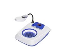 Contador de colonias con pantalla digital for laboratorio, equipo de prueba de bacterias, detector de recuento de bacterias con lupa de 3/6X,Servicio pesado