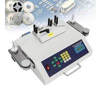Contador de componentes, máquina contadora automática de componentes SMT SMD, contador de piezas de carrete de 30 W con pantalla LCD y detección de fugas, compatible con cualquier tamaño de rueda de c