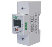 Contador de consumo eléctrico de 1 fase, contador de consumo eléctrico de 1 fase con dos posiciones de consumo en pantalla LCD, 80 A, con función RESET WZE-1RST/FIF